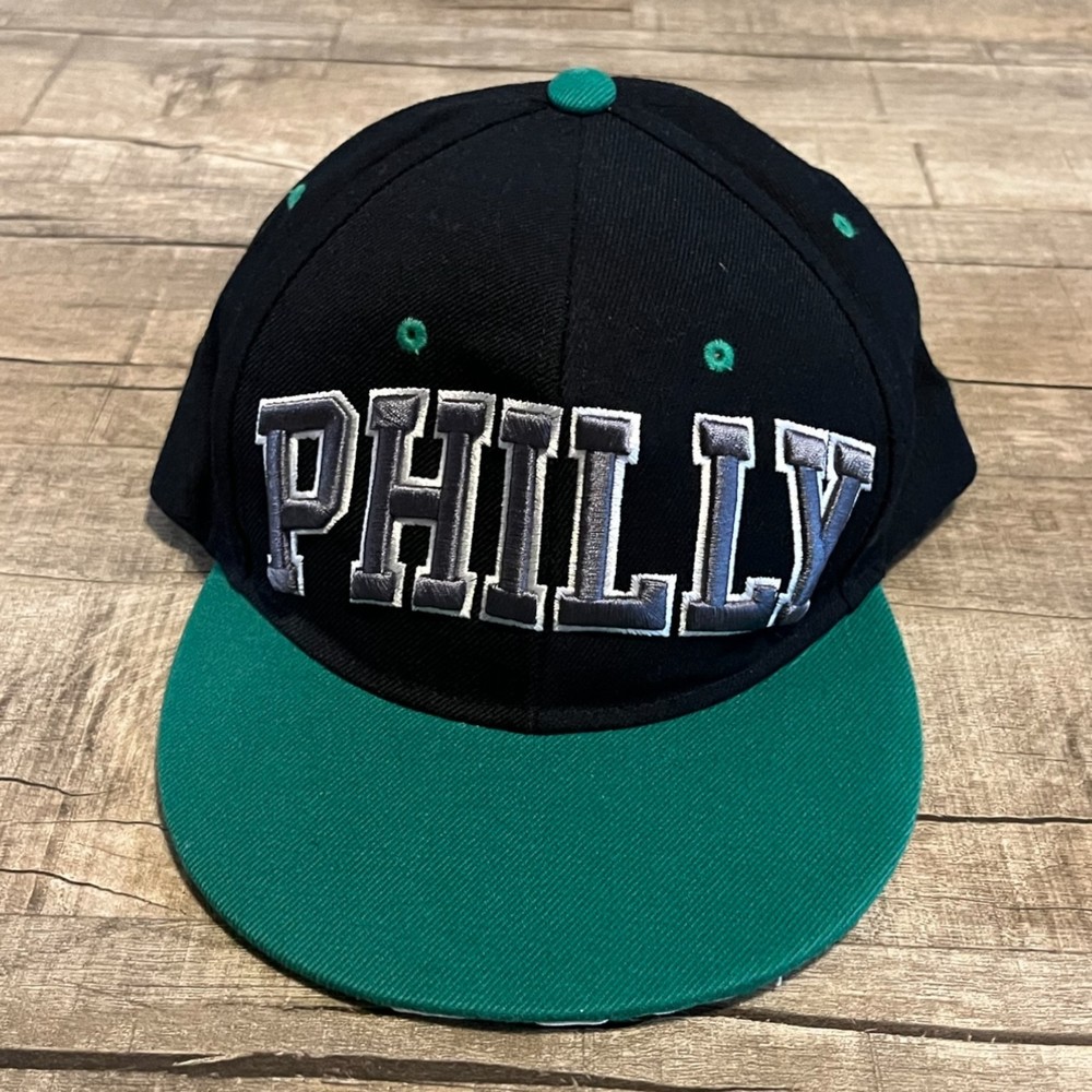 PHILLY Baseball Snapback Hat Cap One Nation Philadelphia Hat Green Gray Black